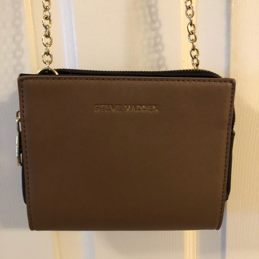 Steve Madden brown/black purse